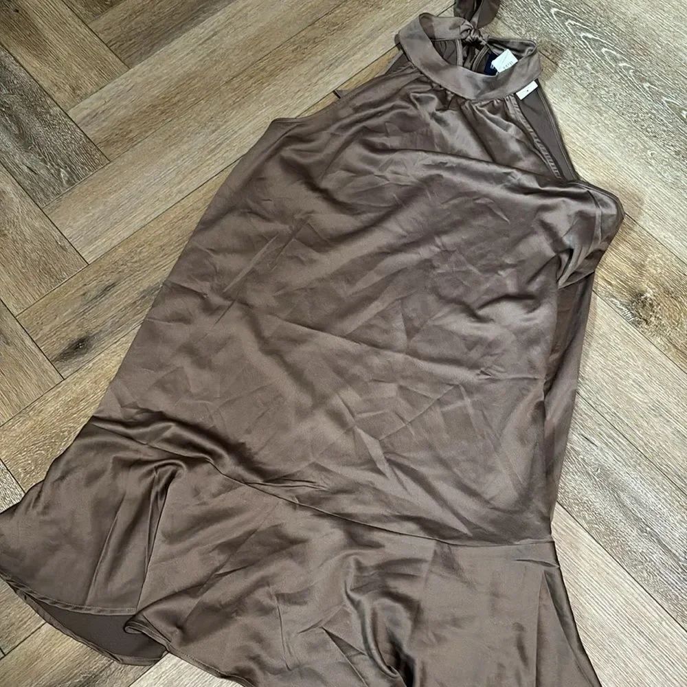 NWT Gap Tie Back Mini Dress - Picture 3 of 5